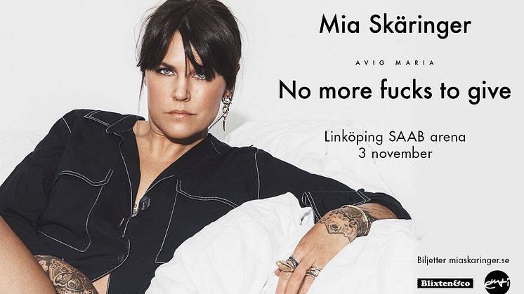Mia Skäringer ger  extraföreställning i Saab Arena