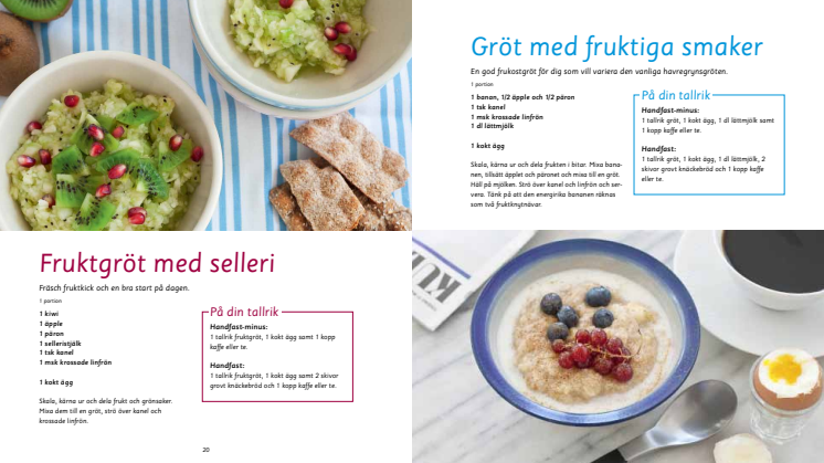 Itrim-recept: Gröt med fruktiga smaker