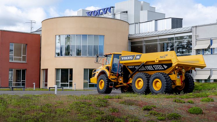 Volvo CE investerar i Braås