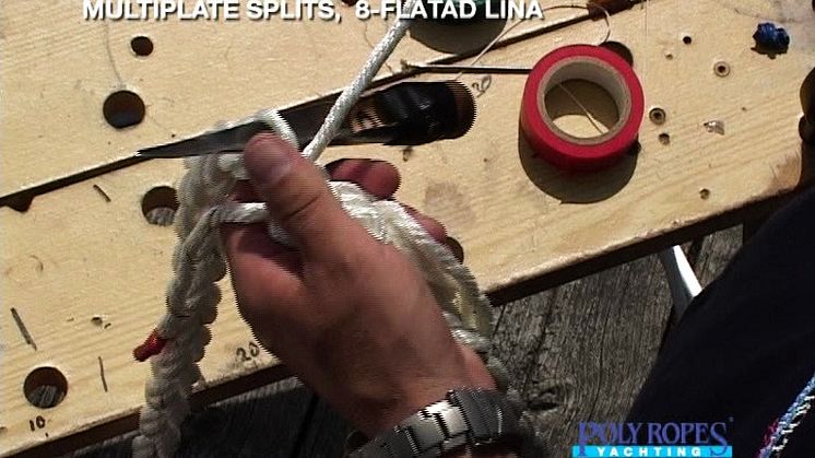 Splitsinstruktion Deltaflätat tågvirke