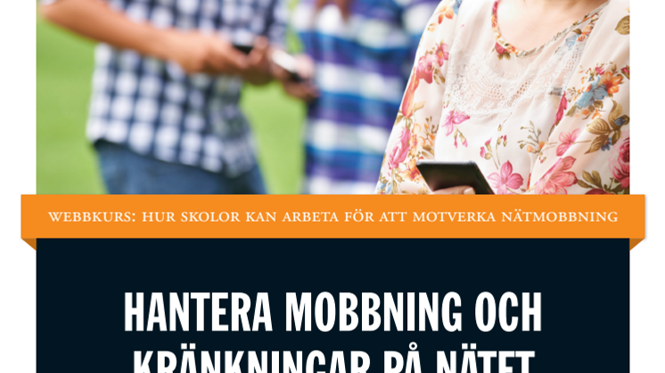 Kursfolder: Hantera kränkningar och mobbning på nätet
