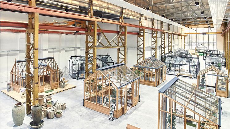 Eröffnung von Deutschlands größtem Showroom für Gewächshäuser
