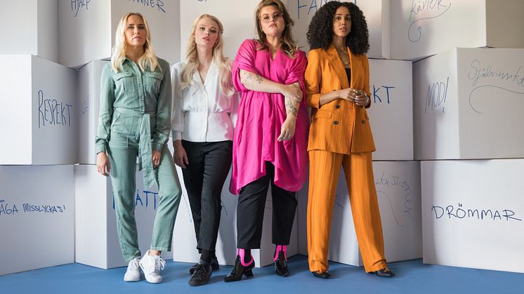 Ida Warg, Ellinor Bjurström, Kakan Hermansson, Salem Indrias