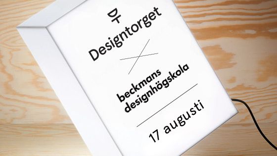 Designtorget x Beckmans Designhögskola 2020