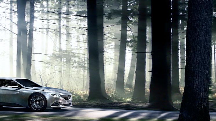Konceptbilen Peugeot EXALT i nye klæder til Paris Motor Show