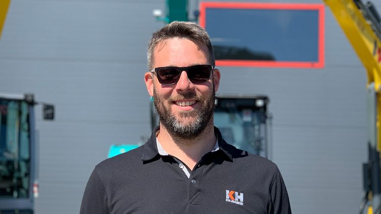 Björn Elander, försäljningschef KH-Maskiner