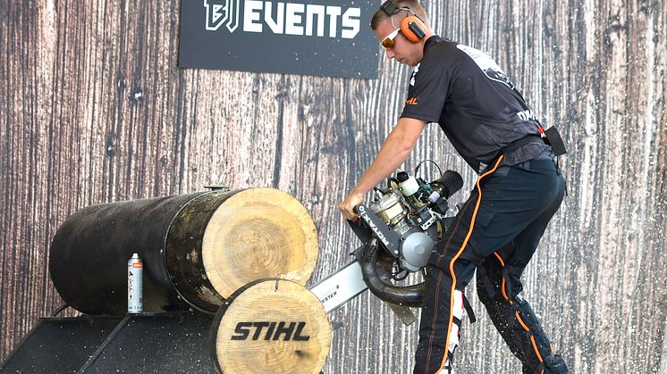 Brian Palsgaard med sin HOT SAW