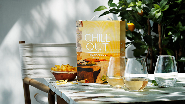 CHILL OUT Chardonnay Bag in box med ny design