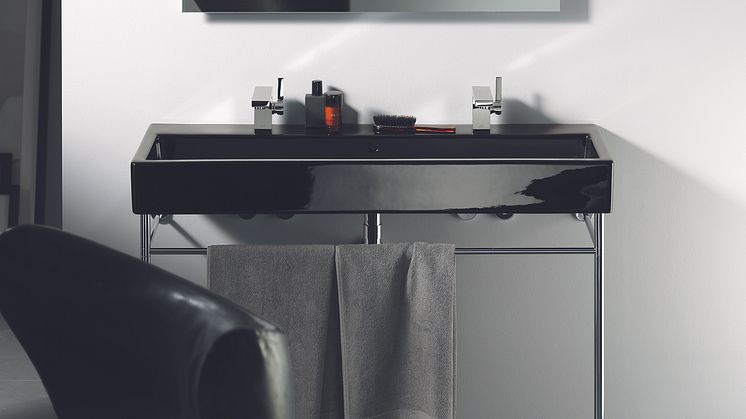 Vero tvättställ med ställning i krom