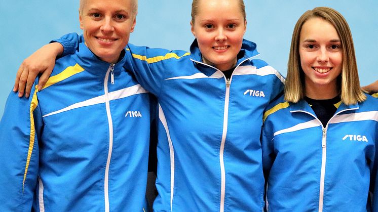 Delar av den svenska VM-truppen 2018 (fotot tagit under EM 2017).