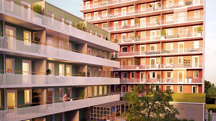 Pressmeddelande: HSB säljstartar 230 lägenheter på Hisingen.