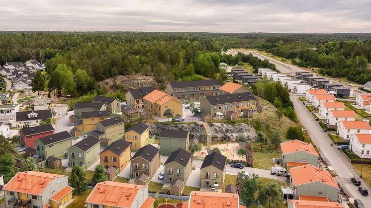 ​Slutsålt på bästa läget i Riksten – snart kommer husleveranserna!