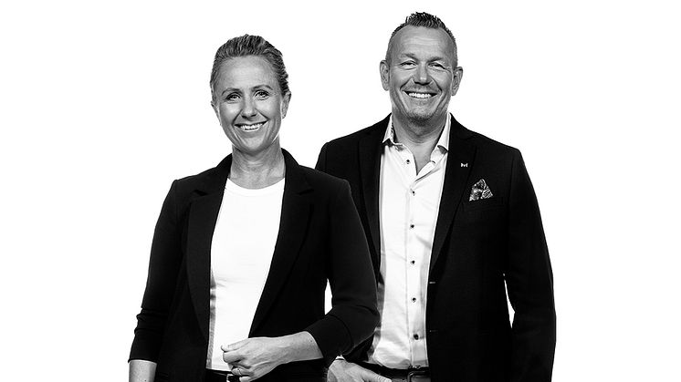 Jessica Nyman och Robert Apelryd startar upp HusmanHagberg Uddevalla, Stenungsund, Tjörn och Orust.