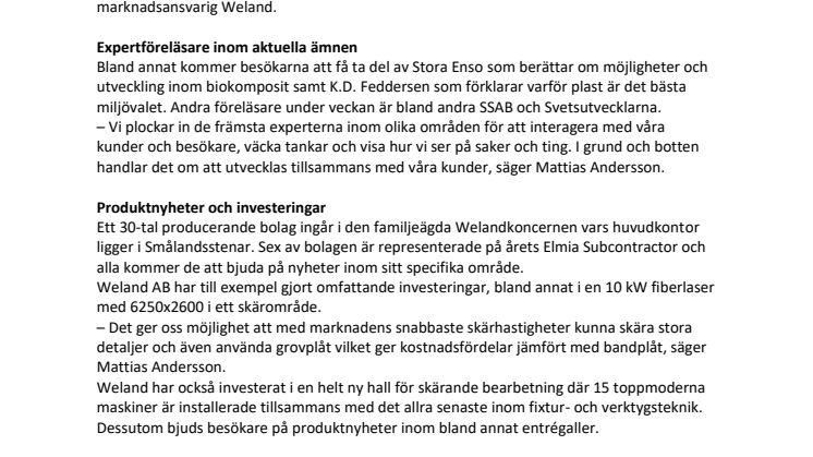 Experter kompetensutvecklar industrin