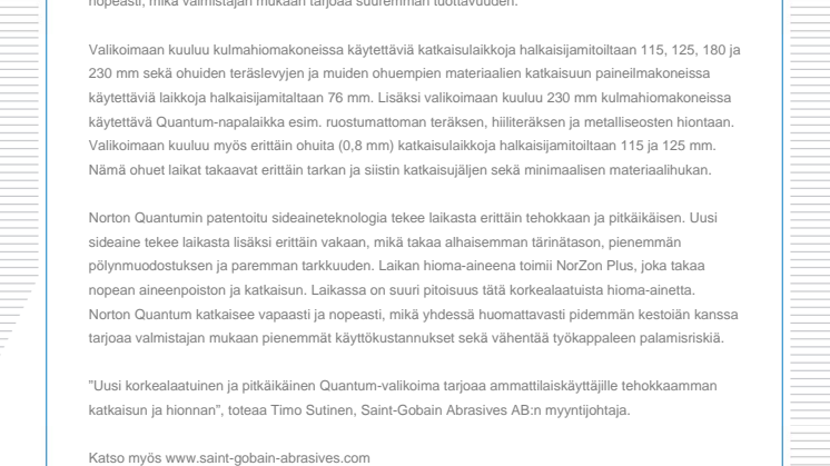 Norton Quantum: Uusi katkaisu- ja napalaikkojen valikoima