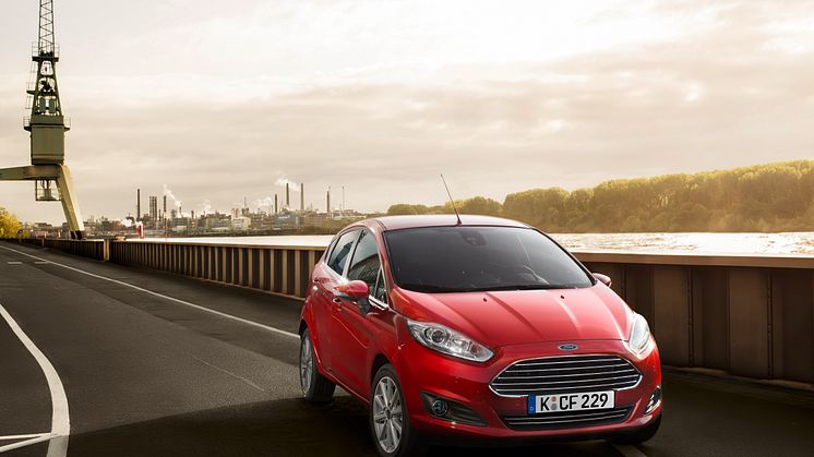 Ford oppgraderer Fiesta – Europas mest solgte småbil