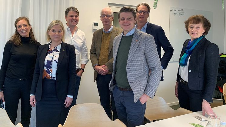Skånska livsmedelsföretag mötte i går Socialdemokraternas partiledare Magdalena Andersson för att understryka allvaret med dagens elsituation i Skåne.