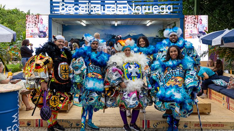 Klippfisk på karneval i Rio