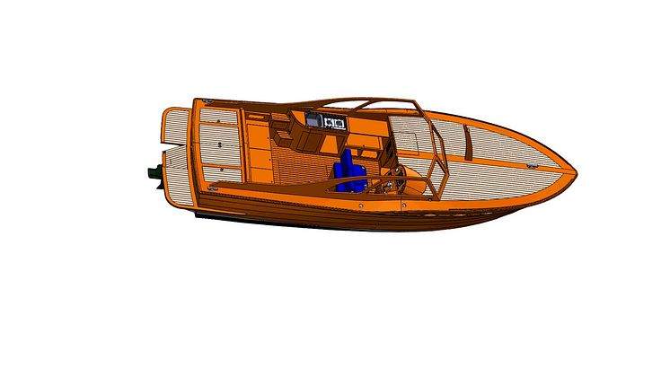 Fullständig 3D-modell av Golden Cut W28