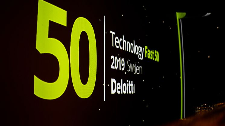 Sweden Technology Fast 50 - bilder från prisutdelningen