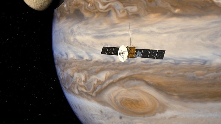 Sverige flyger till Jupiter