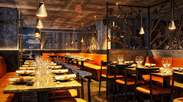Kasai Japanese Dinnerclub, Stockholm, design by Stylt Trampoli