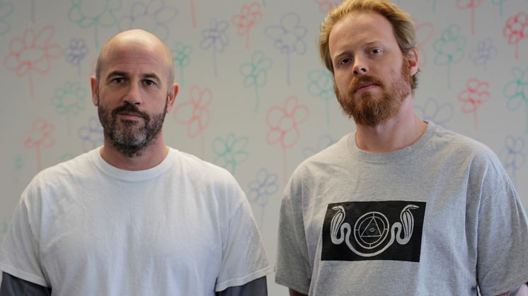 James Frey og medforfatter Nils Johnson-Shelton
