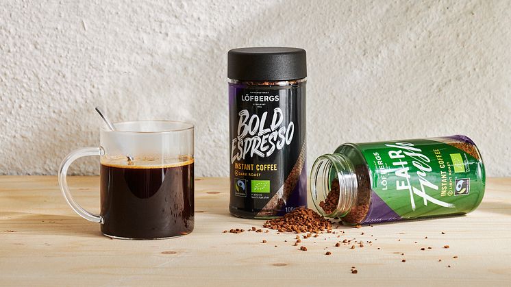 Två snabba nyheter från Löfbergs