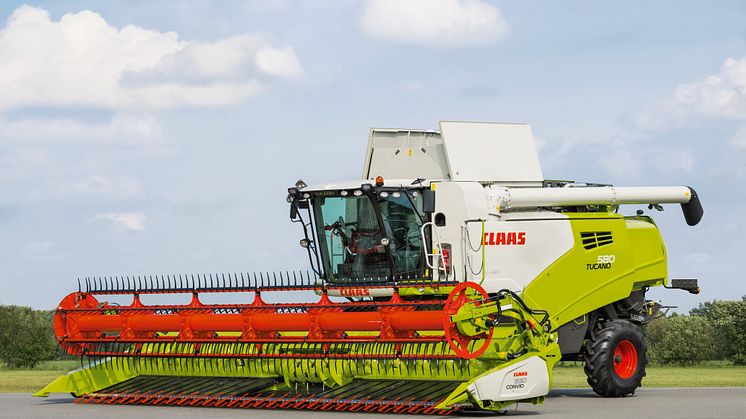 CLAAS TUCANO 580 med CONVIO 930