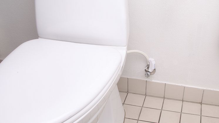 Aguardio leak sensor toalett montering