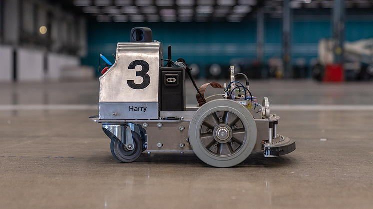 Robot plottern Harry Plotter, foto: Stockholmsmässan 