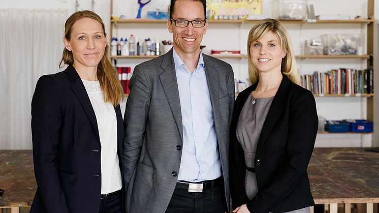 Sofie Eliasson Morsink, vd Coca-Cola European Partners Sverige, Henrik Samuelsson, vd Paulig Foods, Martina Flemström, GM Upfield AB