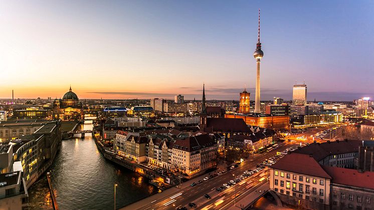 Berlin by night