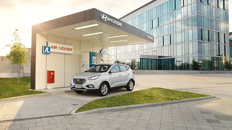 Hyundais nye hydrogenstasjon