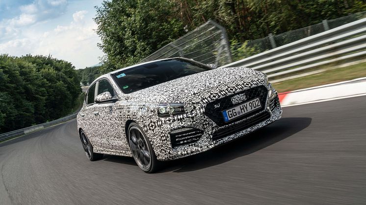Hyundai förbereder lansering av nästa N-modell: Nya i30 Fastback N