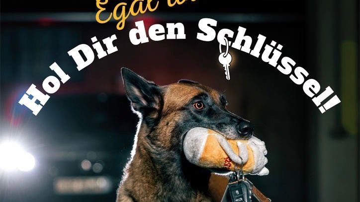"Egal wie - Hol Dir den Schlüssel"!