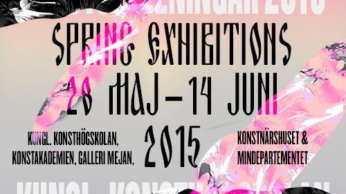 Kungl. Konsthögskolans Vårutställningar 2015