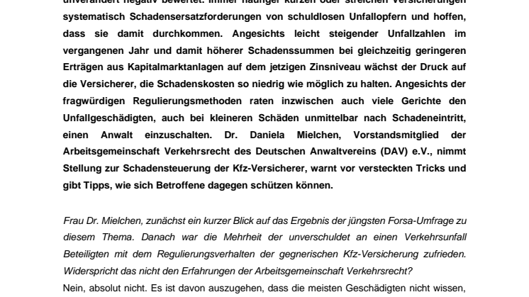 Interview_Tricks der Kfz-Versicherungen