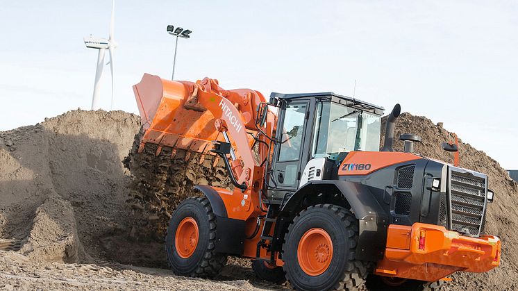Hitachi ZW180-5 lyfter prestanda, ekonomi och miljö