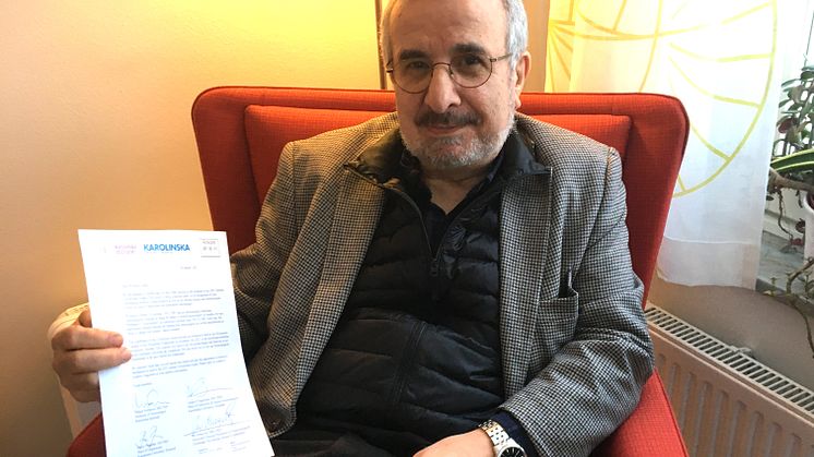 Marwan Hariz erhåller 2021-års Herbert Olivecrona Award