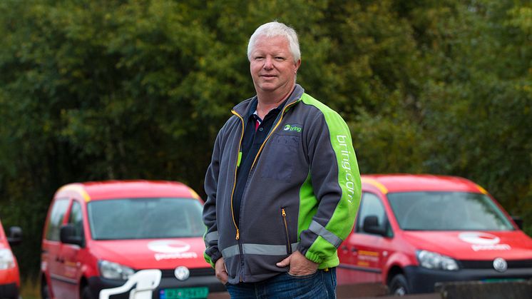 Geir Inge Kirkestuen, distriktssjef i Bring Gudbrandsdalen.
