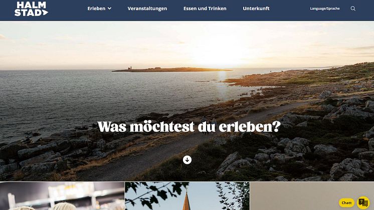 Den tyska startsidan