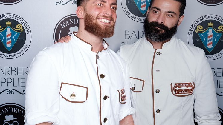 Västkustens bästa barberare - Omar Darwish och Homan Taghizadeh från Sharper Barbershop i Göteborg.
