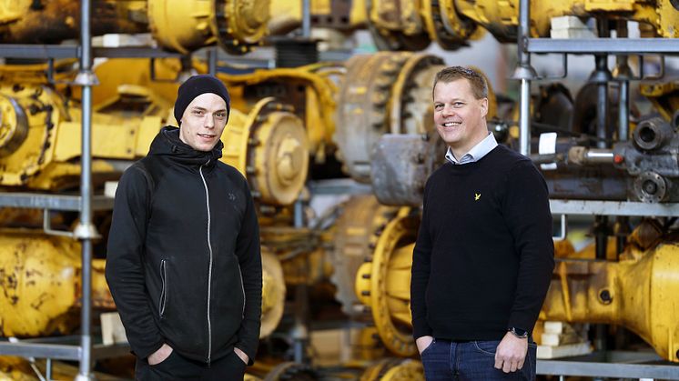 Swecon begagnade reservdelar - Dennis Olsson och Anders Westby