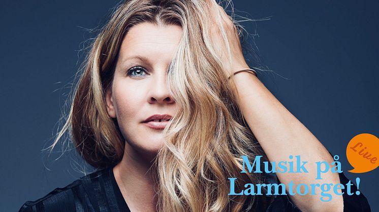 Pernilla Andersson är veckans artist på Larmtorget