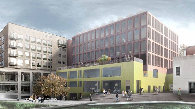 Handelshögskolan i Göteborg, förslag 2: Varp, Från gården