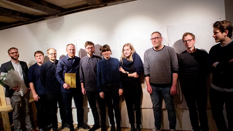Finalister bakom bidraget It Takes a Block