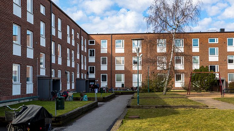 Bostadsgården Bennets väg 16–20 på Örtagården.