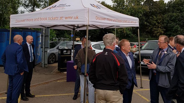 West Midlands Railway managers meet Chase Line passengers at Cannock