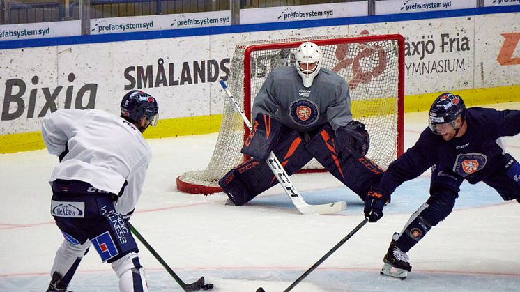 QTF fick besöka Växjö Lakers träning inför säsongsuppstarten